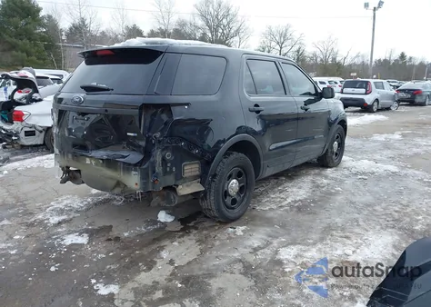 2017 Ford Police Interceptor из США, поврежденный, VIN 1FM5K8AR7HGA79015